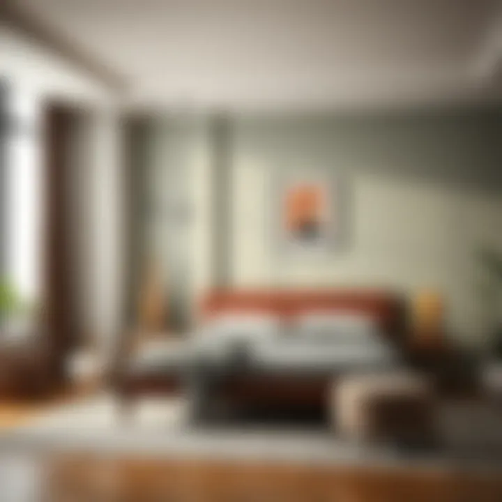 Visual representation of Bambi bed's impact on interior decoration