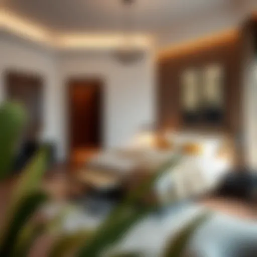 Elegant design showcasing the Bambi 100x200 bed in a modern bedroom