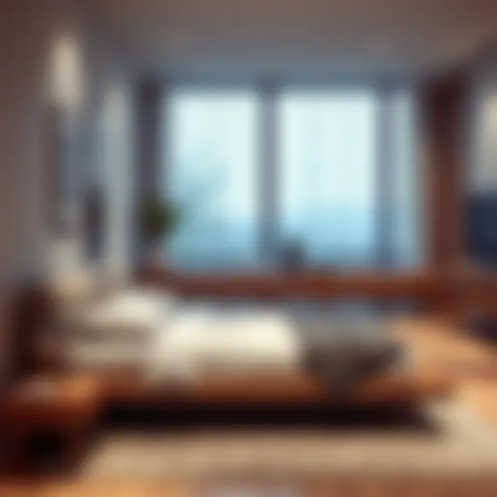 Bambi Bed in Contemporary Living Space Stylish Bambi bed integrated into a contemporary living space