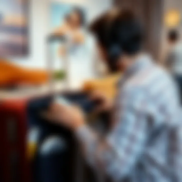 Maximizing Space with a Suitcase Organizer A traveler using a suitcase organizer