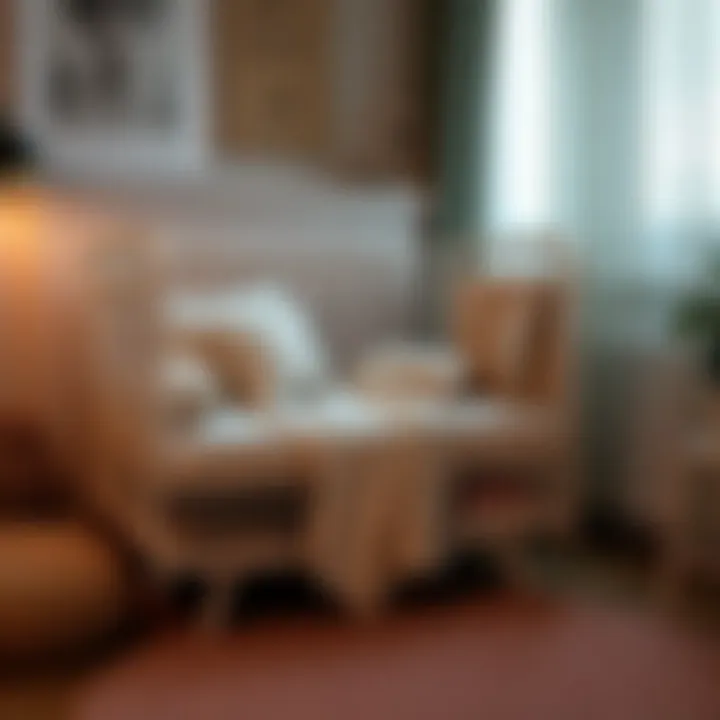 Cozy Crib Arrangement Comfortable crib setup with bedding