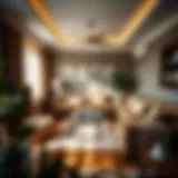 Cozy Living Room with Brown Furniture A cozy living room featuring brown furniture and a complementary wall color