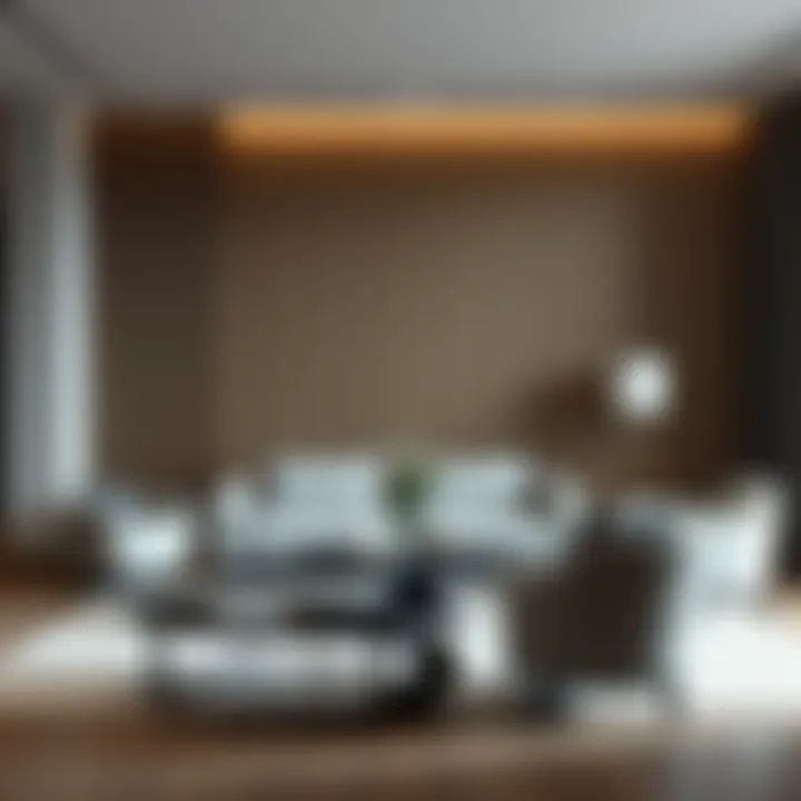 Elegant portmanto design in a contemporary setting