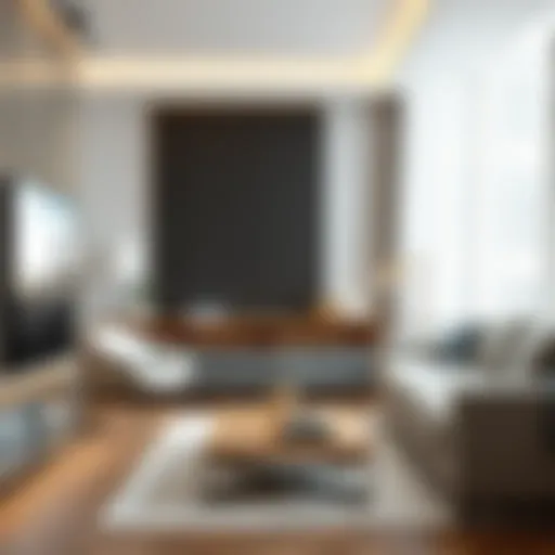 Stylish corner iron integration in modern furniture