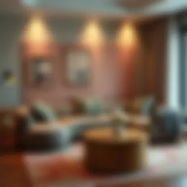 Relaxing Corner with Triple Sofa Bed Cozy corner arrangement featuring a triple sofa bed