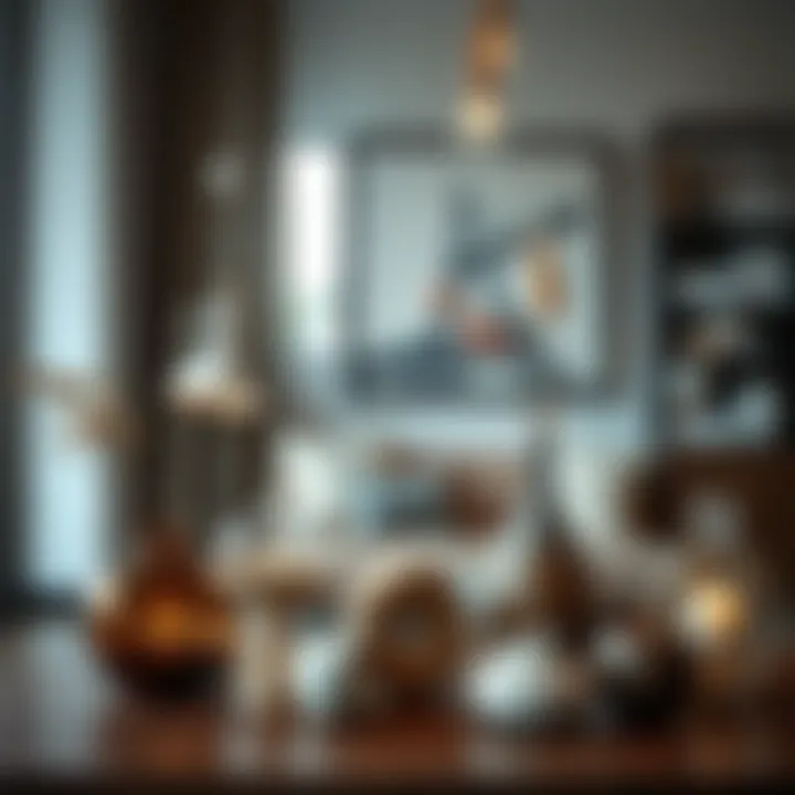 Inspirational Decorative Accessories Arrangement Inspirational arrangement of decorative accessories in a modern space