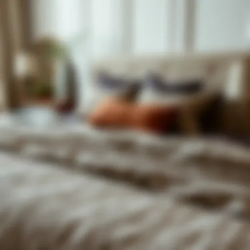 Elegant Double Bedspread Design Elegant double bedspread design showcasing rich textures