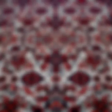 Traditional Handwoven Carpet Patterns Intricate patterns of a traditional handwoven carpet