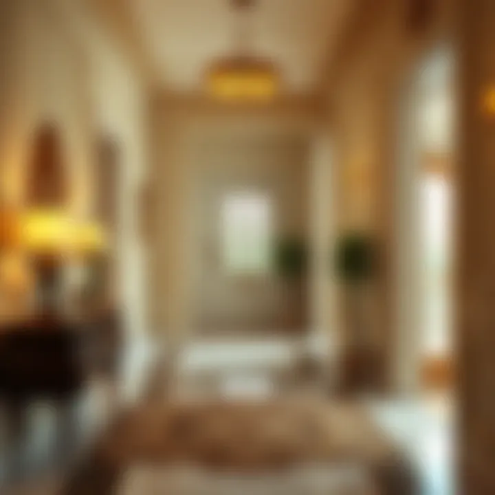 Elegant Entrance Hallway Elegant entrance hallway with bright colors