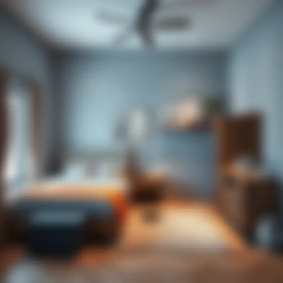 Stylish modern bedroom furniture set for young boys