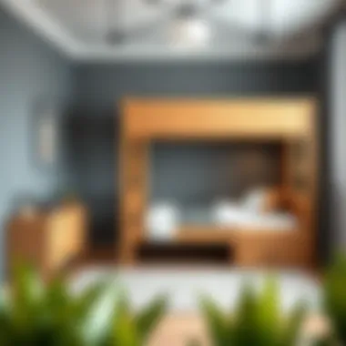 Innovative space-saving bunk bed design