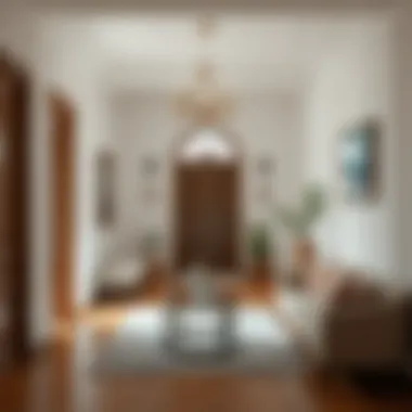 Furnishing Tips for an Elegant Hall Stylish furnishing in a hallway