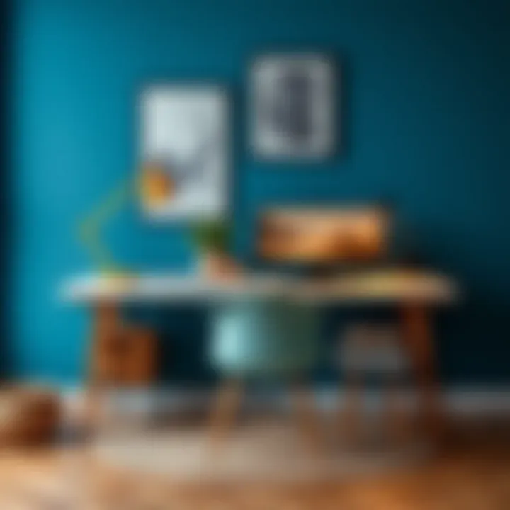 Inspiring Modern Workspace Elements Inspiring workspace featuring modern elements