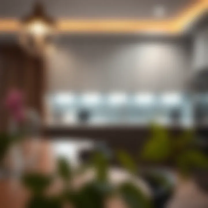 Efficient Installation of Sliding Units Installation process of sliding cabinets in a contemporary kitchen