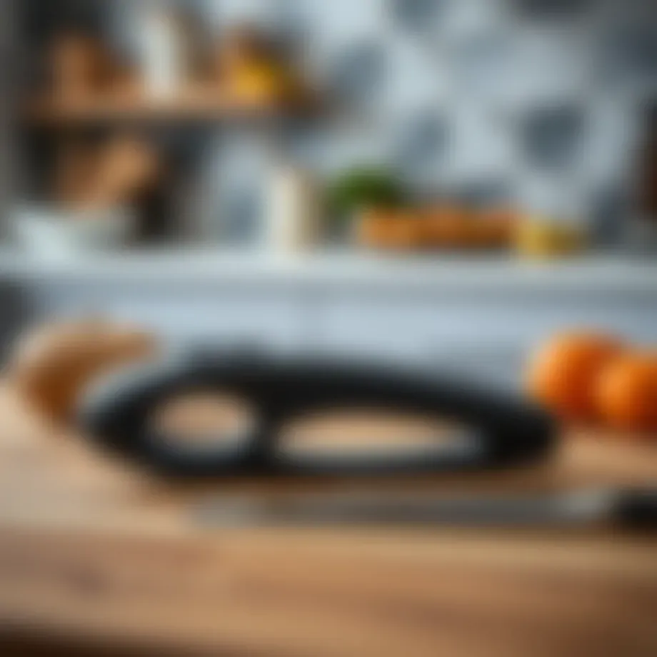 Innovative kitchen gadget designed for effortless slicing