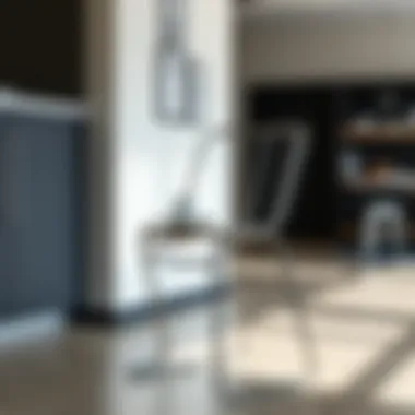 Sleek Metal Chair for Contemporary Spaces Contemporary metal kitchen chair