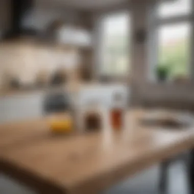 Material Cost Comparison Comparison chart of various kitchen materials and their costs.