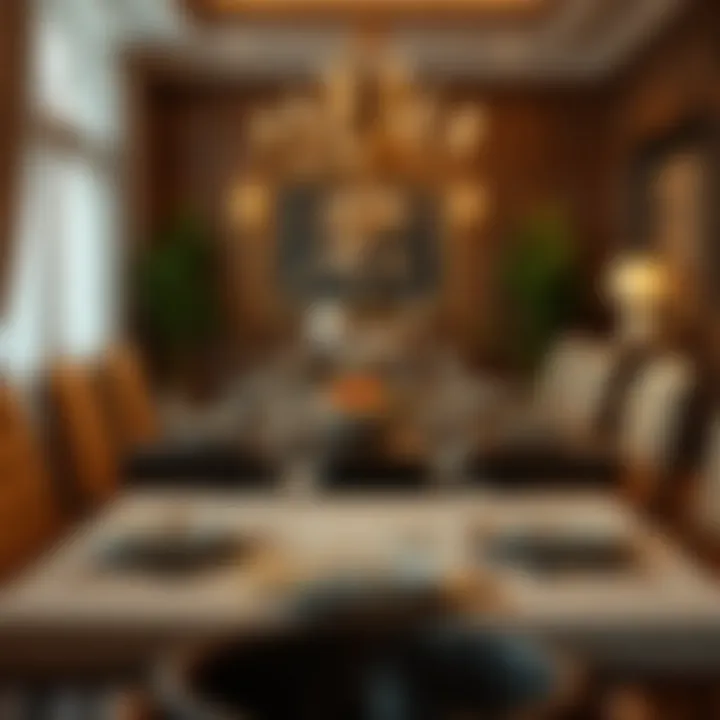 Dining Table Set-Up for Memorable Gatherings Luxurious dining table arrangement ready for a feast