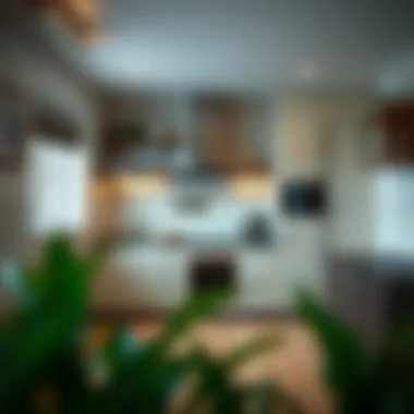 Enhancing Modern Kitchen Decor with Kütahya Ceramic Modern kitchen with Kütahya ceramic tiles enhancing decor