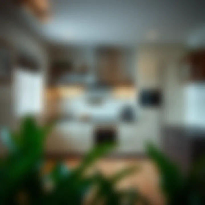 Enhancing Modern Kitchen Decor with Kütahya Ceramic Modern kitchen with Kütahya ceramic tiles enhancing decor