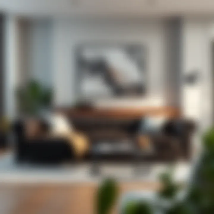 Chesterfield in Modern Interiors Modern living room featuring Chesterfield sofa