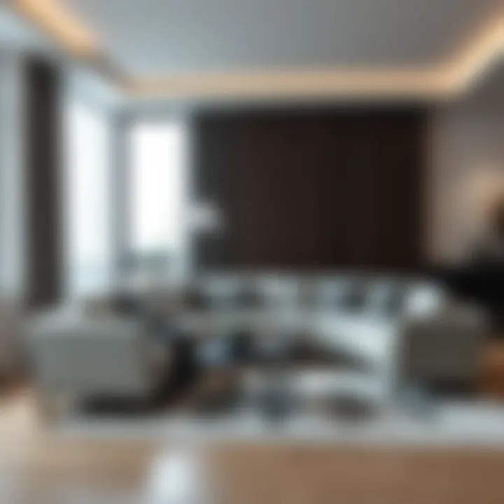 Functional corner sofa design maximizing space