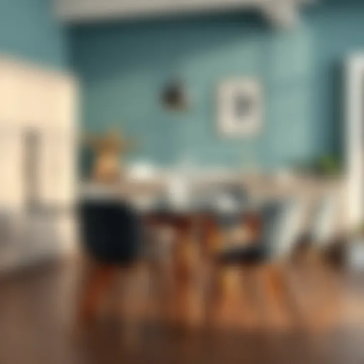 Stylish Kitchen Table and Chairs Elegant kitchen table set with stylish chairs