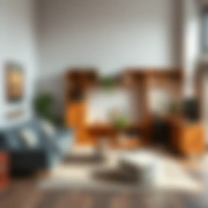 Maximizing Space with Functional Furniture Functional and practical furniture arrangement for youth