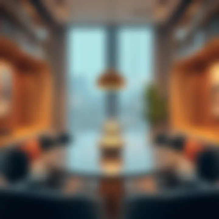 Efficient Space Utilization with Round Table Design Optimized space with round table arrangement