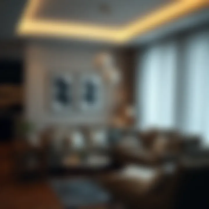 Cozy living room with a blend of aesthetics and comfort