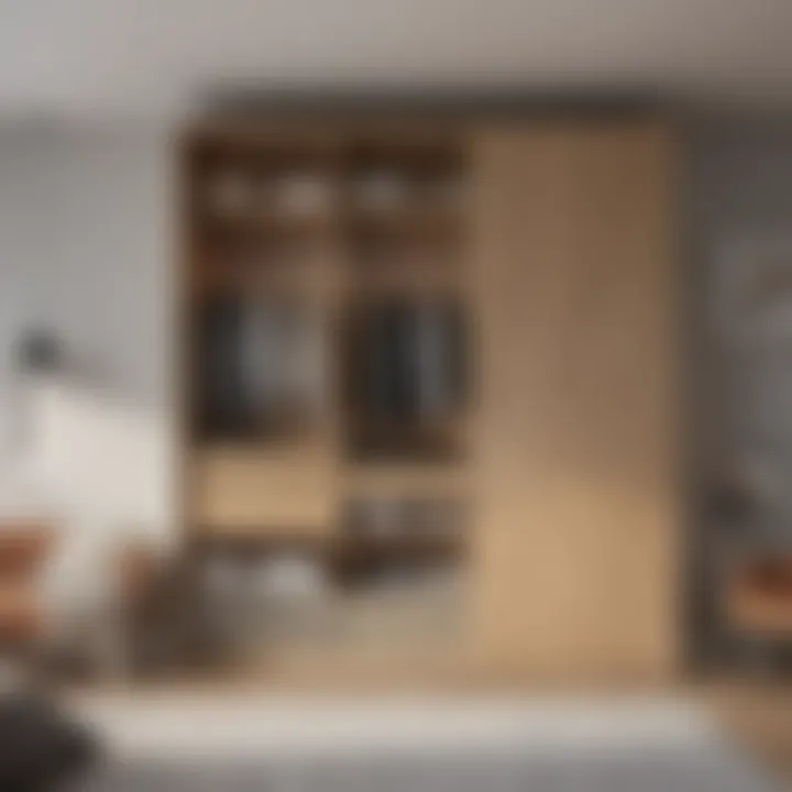 Brand comparison chart for sliding wardrobes