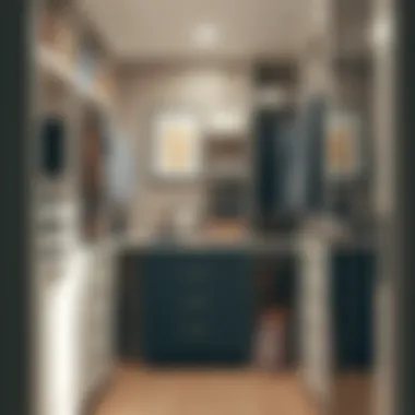 Maximizing Closet Space with Innovative Tools A well-organized closet showcasing space-saving solutions