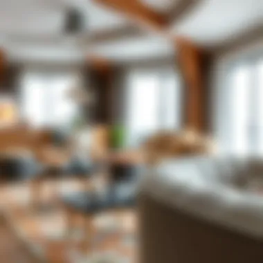 Innovative Design Elements in Contemporary Furniture A detailed close-up of innovative design elements in contemporary furniture.