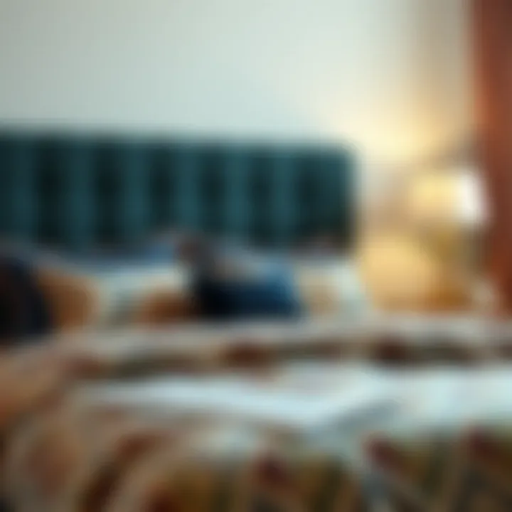 Trendy Patterns for Modern Interiors Trendy patterns in double bed coverings for contemporary interiors