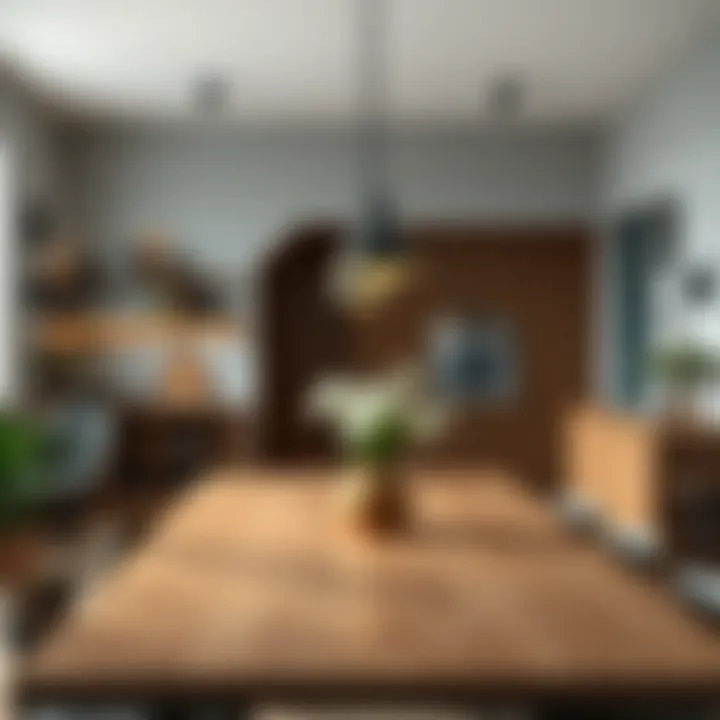 Versatility of Lake Kitchen Tables Versatile lake kitchen table in various settings