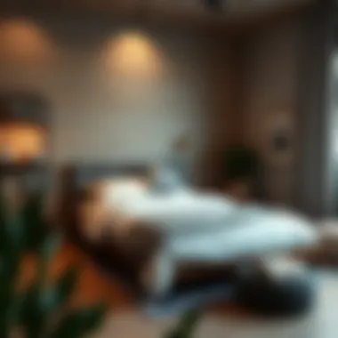 Cozy Bedroom with Single Bed Cozy bedroom with a single bed setup