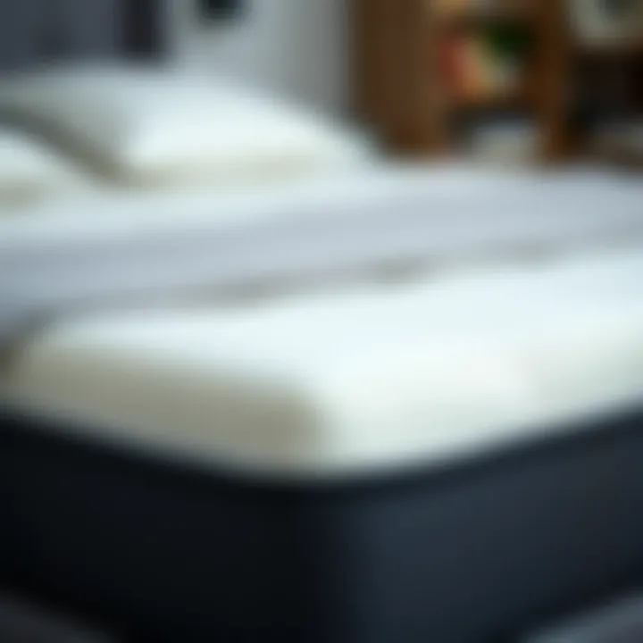 Quality Materials for Longevity Detailed view of Yataş mattress pad materials emphasizing durability