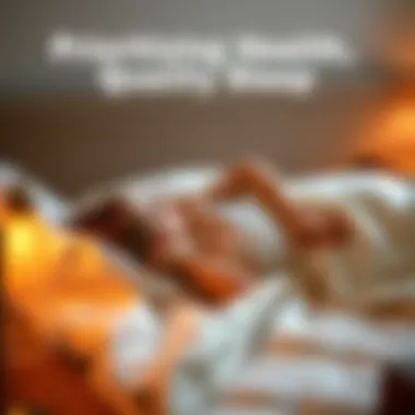 Prioritizing Health Through Quality Sleep Person enjoying restful sleep on a Yataş mattress pad demonstrating health benefits